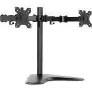 Dual Monitor Arm Stand Brackets - Black