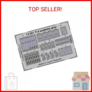 1/72 Aircraft- Seatbelts F4 Grey Steel (Painted)