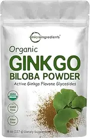 Micro Ingredients USDA Organic Ginkgo Biloba Extract (250 grammes)