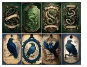 Harry Potter Tags Junk Journals Scrapbook USA Seller