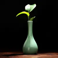 在飛比找樂天市場購物網優惠-【八折下殺】花瓶陶瓷 花瓶擺件客廳插花 創意簡約花器水培小花