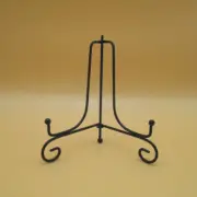 2 Pcs Plate Racks for Kitchen Decorative Dish Holders Office Iron Display Stand
