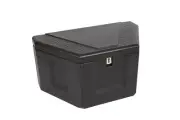Dee Zee Specialty Series Poly Triangle Trailer Storage Box w/ Steel Hasp Lock