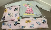 BNWT Peter Alexander Little Ray Of Sunshine Animals Winter Pj Set - SIZE 2 Kids