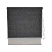 Markisol 210 x 240cm Charcoal Portofino Day And Night Roller Blind - Charcoal