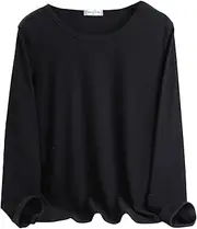 [Generic] Man Boxers Underwear Womens Two-Piece Suit Long Sleeve O Neck Blouse Thermal Underwear Soft and Warm Top and Pants Sets Car Underwear Toddler