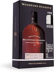 Woodford Reserve Old Fashioned Gift Set Kentucky Straight Bourbon Whiskey 700mL