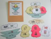 Teacher Depot Literacy Center Learning Resource Game Rhyming Word Families