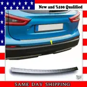 Chrome Rear Bumper Protector BRUSHED S.STEEL For NISSAN ROGUE SPORT 2017 to 2020