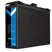 12V 100Ah Slim Lithium Iron Battery LiFePO4 Replace SLA AGM Solar Boat