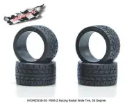 Kyosho Mini-Z 11mm Wide Racing Radial Tire (4) (30 Shore) KYOMZW38-30