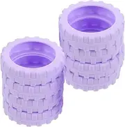 MERRYHAPY 8 Pack Luggage Wheel Protectors Silicone Suitcase Wheel Covers Thick Pad for Hardwood Floor Protection