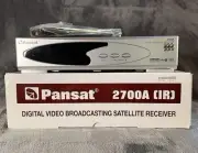 NEW Panarex Electronics Pansat 2700IR Digital Satellite Receiver 2700a W/ Remote
