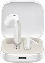 Xiaomi Redmi Buds 6 Active AI Wireless Earphones, Noise Canceling, Bluetooth 5.3, Low Latency, Deep Bass, Google Fast Pair, Fast Charging, USB Type-C Small and Lightweight, White