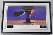 Star Wars ROTJ Death Star Main Reactor W/70MM Film Signed Ralph McQuarrie #1090
