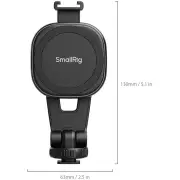 SmallRig AC-10 Attachable Phone Clamp with Cold Shoe Mount 5283