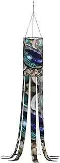 Halloween Garden Abalone Nacre Windsock Lights Halloween Lighted Windsock for Patio Yard Pathway Party Decor