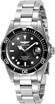 Men'S 3044 Stainless Steel Pro Diver Automatic Watch