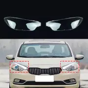 2Pc Bumper Headlight Clear Lens Cover Shell Lampshade For Kia Forte K3 2013-2015 (for: Kia)