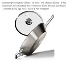 Dalstrong Oberon Series 3qrt 3ply Aluminum Core 12”skillet Pan