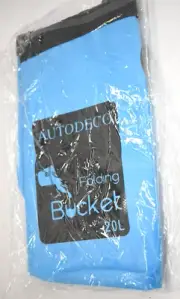 Autodeco Collapsible Bucket 5 Gallon Container Folding Water Bucket Portable 20L
