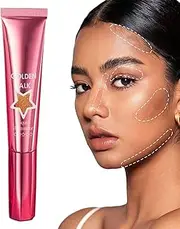 Face Highlighter - Liquid Highlighter | Highlighter Makeup | Face Illuminator Glow | Liquid Illuminator Highlighter | 18mL Moisturizing Makeup Highlighter Long-lasting For Glow Illuminating