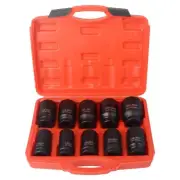 6 Point for 3/4'' Drive Deep Impact Socket Tool Set 22-41mm 80mm Length set