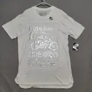 Affliction Mens Live Fast T Shirt Sz XL Brixton Bomber Skull Motorcycle