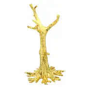 Crystal Ball Stand Sphere Display Stand for 80 to 100mm Balls Tree Shape, Golden