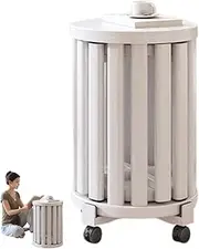 Nesting Tables for Living Room | Round Side Table with Wheels | Stacking Stools for Home Entrance Living Room Patio Bedroom Entrance Classroom Gardening Tea Sofa