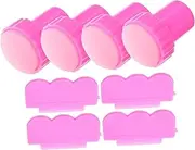 Baluue 4 Set Nail Art Stamper Kit French Manicure Stamping Tool Nail Art Tools Diy Manicure Supplies