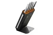 Global Hiro 7 Piece Knife Block Set 7pc | Black