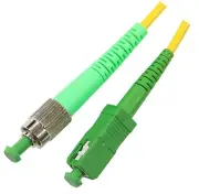 3m FC/APC - SC/APC Simplex 9/125Âµm Single Mode Patch Cable, APC Polish