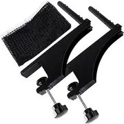 Ping Pong Net with Clamps - Metal Removable Ping Pong Net Frame Clamps,Table Tennis Equipment with Mesh, Sturdy Anti Slip Net Frame for Ping Pong Table