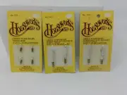 Houseworks 2 Packs of Candle Flame Bulbs W/ Sockets & Pack of 4 Bulbs - NIP