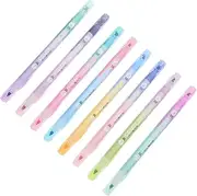 SEWACC 8Pcs Dual Head Highlighter Markers Colorful Water Based Pens for Color Coding Journaling and Marking for Students and Adults