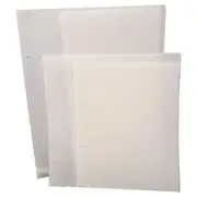 TRANSLUCENT EKO FRONT COVERS FOR MENU COVERS