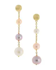 Marco Bicego 18K Yellow Gold Africa Pearl Cultured Freshwater Pearl Drop Earrings