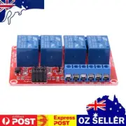 12V 4 Channel Relay Module Fault-tolerant Module Triggered for Home DIY Use