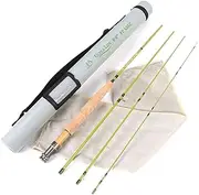 Maxcatch Ultra-Lite Fly Rod for Stream River Panfish/Trout Fishing 1/2/3 Weight and Combo Set Available (3wt 7ft6 4pcs)
