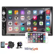 7" Double Car MP5 Player 2DIN Bluetooth Touch Screen Stereo Radio USB AUX Camera (for: Fiat)