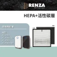 在飛比找PChome24h購物優惠-RENZA濾網 適用PHILIPS飛利浦AC4080 AC4