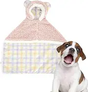 Dog Blanket - Dog Blanket with Hood | Cute Soft Comfortable Winter Cape Blanket for Pets, Warm Hats and Blankets for Cold Weather