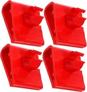 Yardwe 4pcs Aquarium Light Clips Flexible Plastic Holder Clips for Round Lamps Mounting Brackets for Fish Tank Lights
