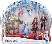Frozen DISNEY FROZEN 2 - Frozen Adventure Collection - 5 Small Dolls inc Anna, Elsa, Kristoff, Sven & Olaf - Toys for Kids - Girls and Boys - E5497 - Ages 3+