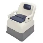 Bedside Commode Toilet With Detachable Armrests Portable Moible Odorless Sof BBY