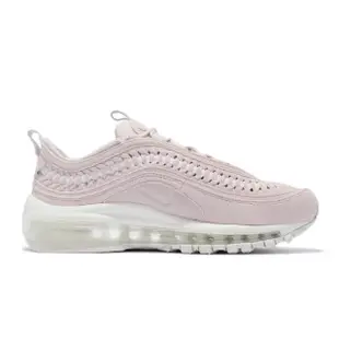 【NIKE 耐吉】休閒鞋 Air Max 97 LX 運動 女鞋 氣墊 避震 編織造型 球鞋穿搭 粉紫 白(DC4144-500)