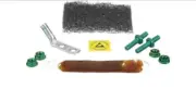 PANDUIT RGESD2-1 ELECTROSTATIC DISCHARGE (ESD) PORT KIT, 2-HOLE LUG, M6/#12-24