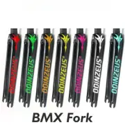 Carbon Folding Bike Hard Fork BMX Cycling V Brake Rigid Fork 28.6mm 14-22Inch