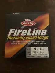 berkley fireline 14lb test Crystal superline braid 125 yards
